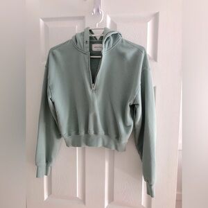 Wilfred Free Cropped Hoodie